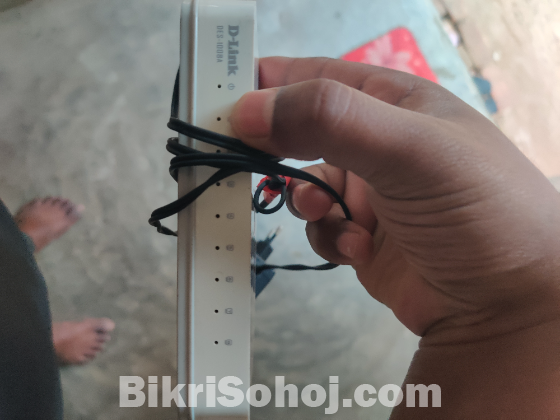 (ইন্টারনেট সুইচ বোর্ড ৮ পোর্ট ) D Link DGS-1008a